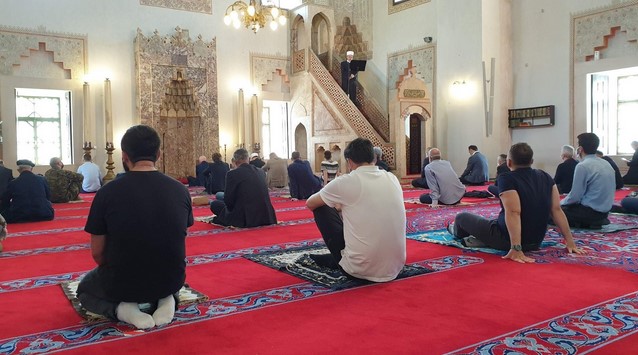 Informacija o organiziranju vjerskih aktivnosti u džamiji