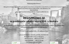 Registracija birača za izbore u Mostaru
