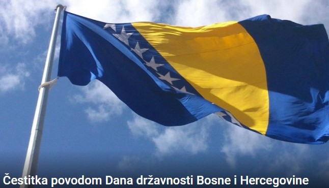 Sretan 25. novembar – Dan državnosti Bosne i Hercegovine