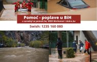 Pomoć poplavom ugroženim područjima u Bosni i Hercegovini