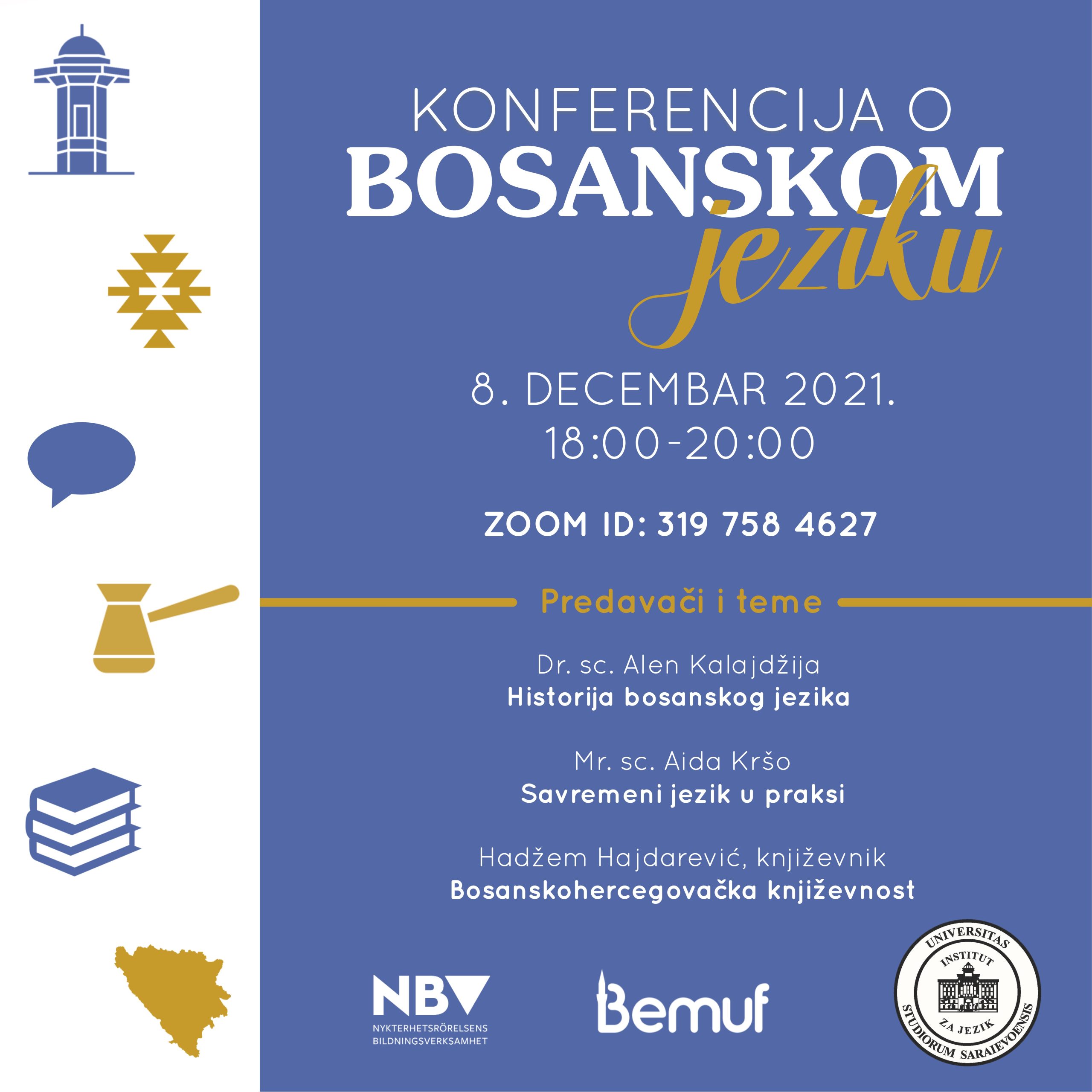 Konferencija o bosanskom jeziku u organizaciji Bemufa