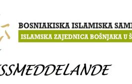 Pressmeddelande med anledning av Åkessons utspel